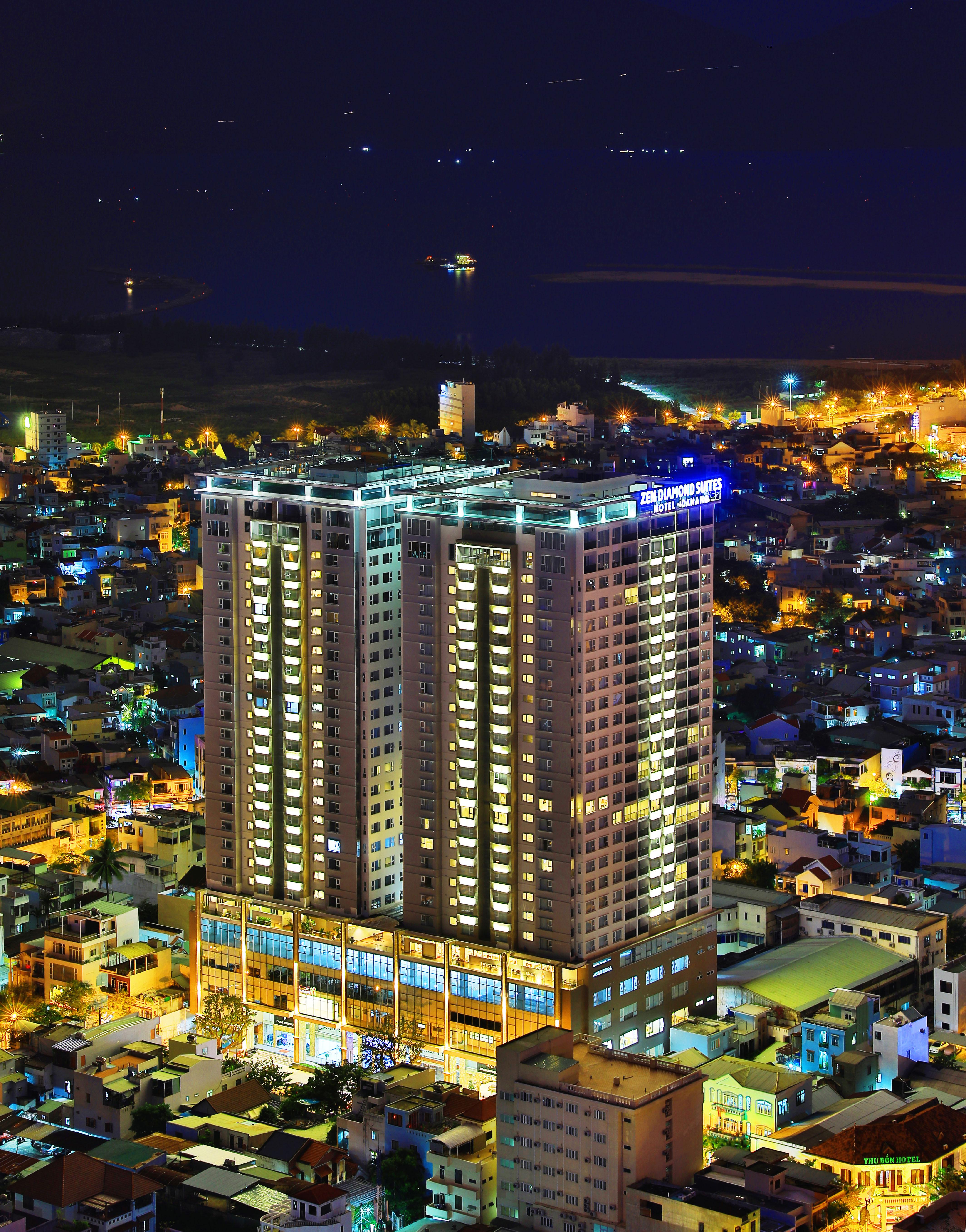 Zen Diamond Suites Hotel 岘港 外观 照片