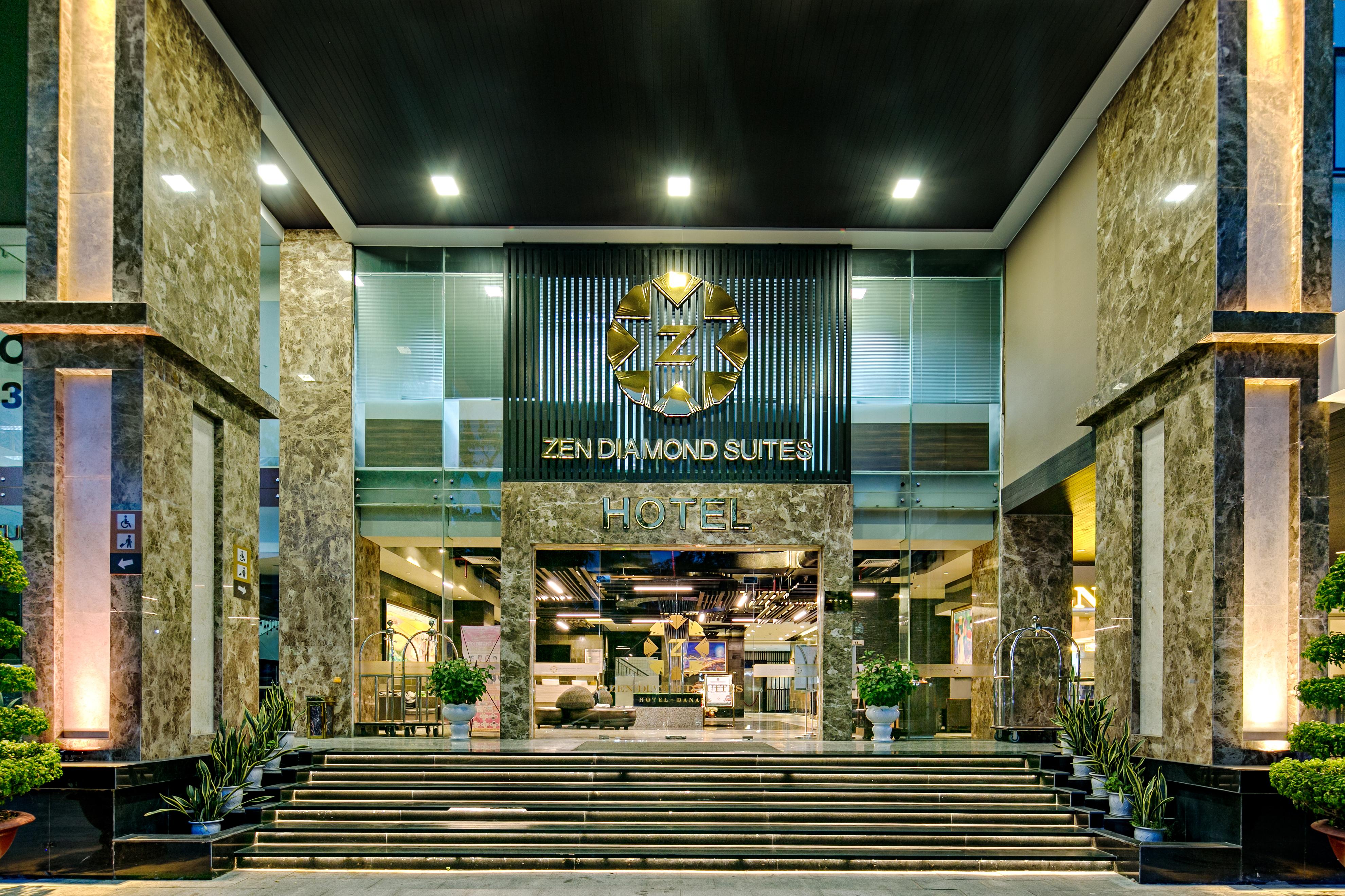 Zen Diamond Suites Hotel 岘港 外观 照片