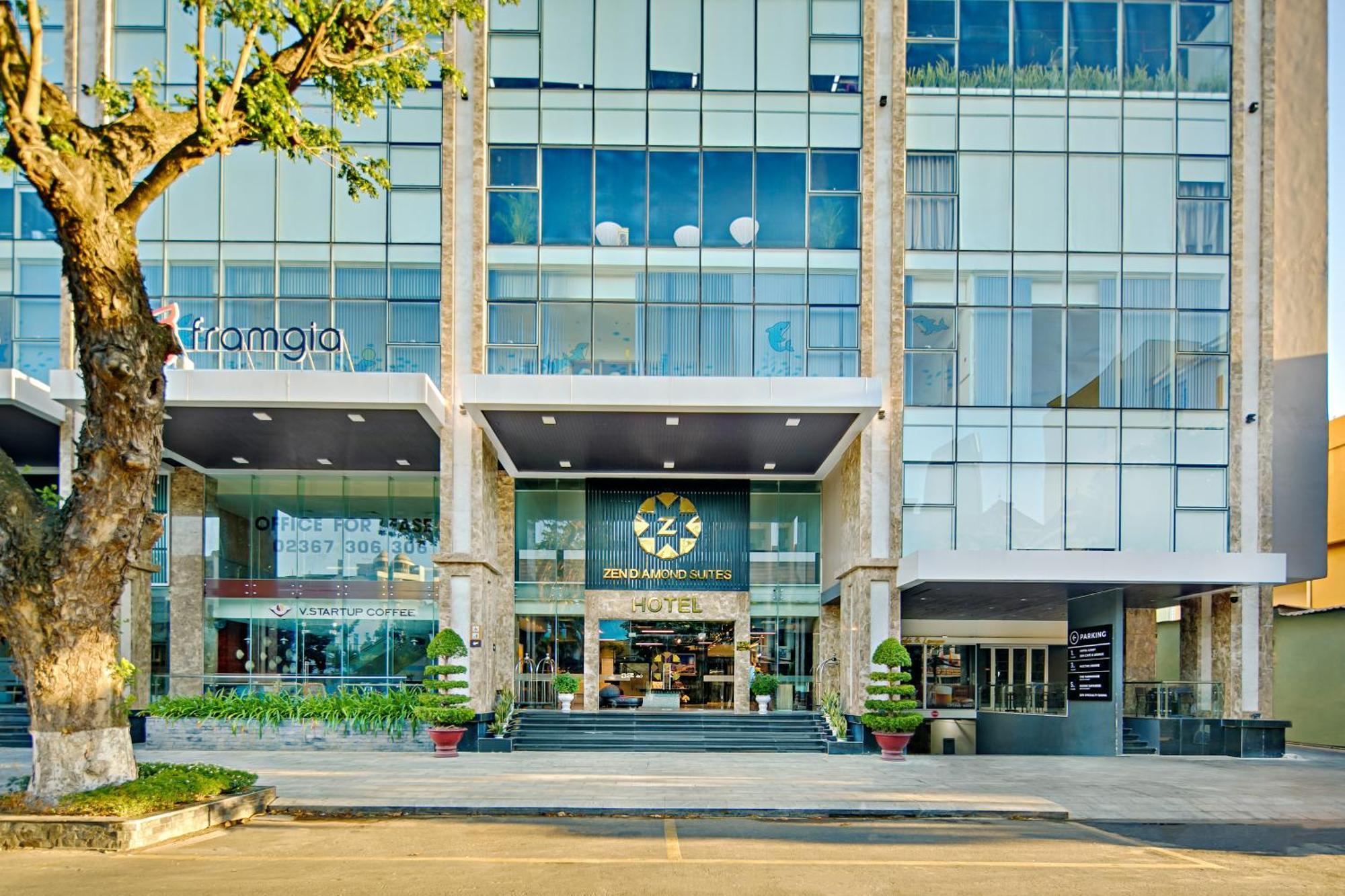 Zen Diamond Suites Hotel 岘港 外观 照片
